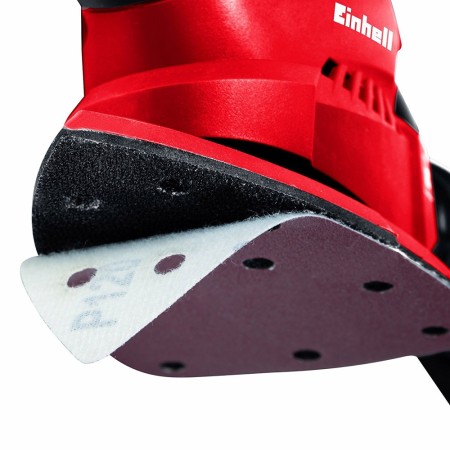 Einhell Levigatrice Angolare Palmare Mouse con Aspiratore Triangolare per Legno