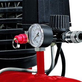Compressore Aria Einhell 24 Lt Litri Compatto Manometro Elettrico Ruote Valvola  2