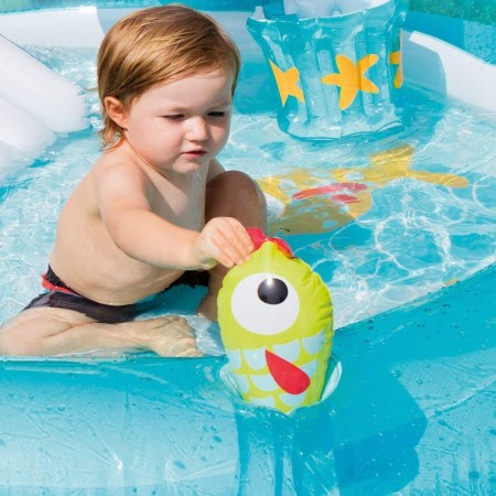 Piscina con Scivolo Alligatore per Bambini Intex Gonfiabile Gioco da Giardino