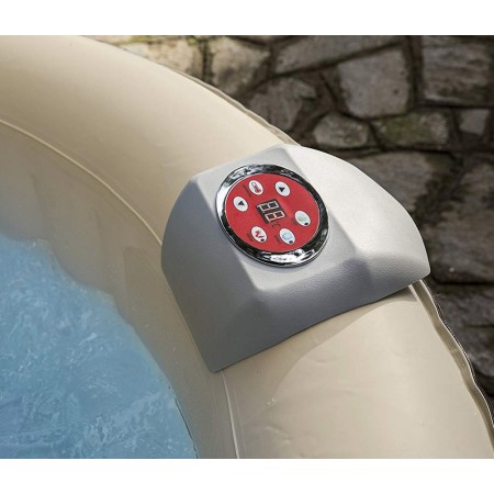 Piscina Spa Gonfiabile Vasca Idromassaggio Riscaldata Pompa Filtro da Esterno