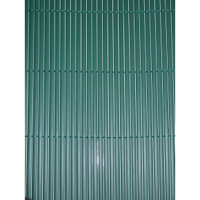 2 Arella Doppia in Bamboo PVC Recinzione 3x1 Ombreggiante Verde Beige Plastica