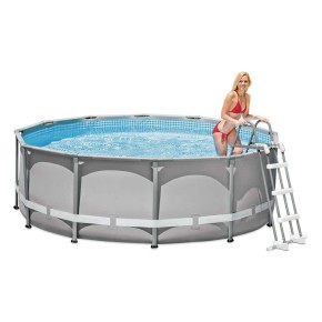 Intex Scaletta 4 Gradini 107 Piscina Scala Sicurezza Fuoriterra Bambini Giardino 2
