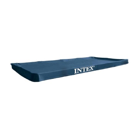 Telo per Piscina Frame 460x226 Rettangolare Polietilene Intex Copertura Esterno