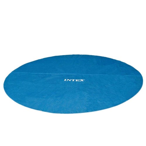 Telo Termico Copri Piscina 366 cm Rotonda Copertura Autoportante Intex Frame