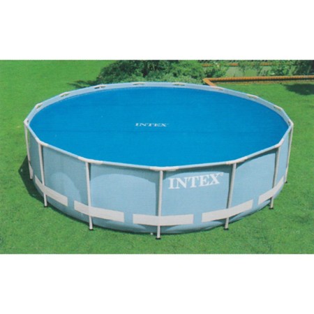 Telo Termico Copri Piscina 457 cm Rotonda Copertura Autoportante Intex Frame