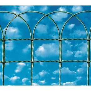Rete Ornamentale 120 cm Altezza Rotolo 25 Metri Zincata Verde Aiuola Cavatorta 2