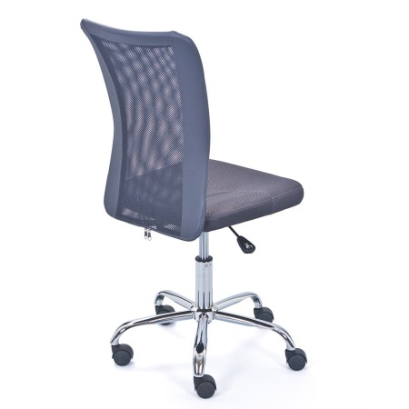 Sedia Poltrona Ufficio Ruote Scrivania Girevole Arredo Camera Grigio Cameretta