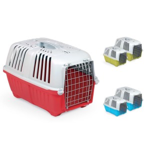 Trasportino per Cani Gatti Conigli Auto Gabbia Taglia Piccola Media Trasporto 2