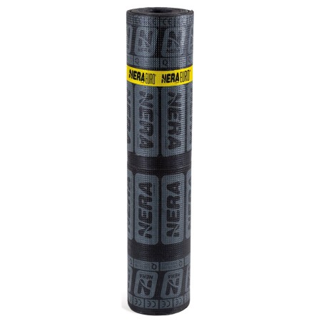 Rotolo Guaina Ardesiata Verde 10 mt Bituminosa 4kg/m2 Impermeabilizzante Tetti 