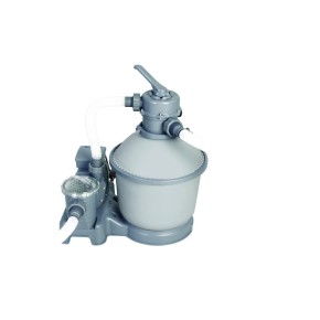 Piscina Frame Fuori Terra 549x274x122 Rettangolare con Filtro a Sabbia Scaletta 2