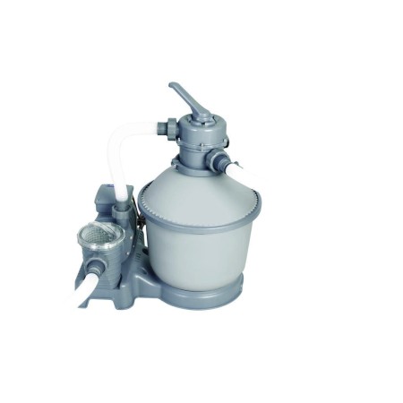 Piscina Frame Fuori Terra 549x274x122 Rettangolare con Filtro a Sabbia Scaletta