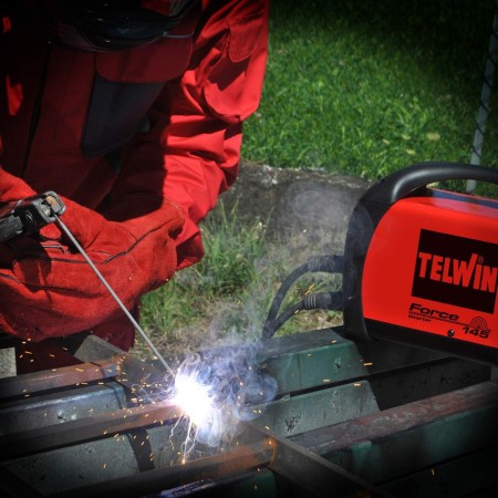 Saldatrice Inverter a Elettrodo Telwin Force 125 2.3 Kw Saldatura Professionale 