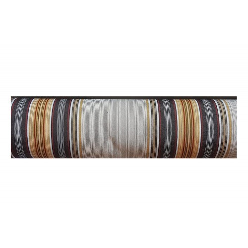 Tenda da Sole Riga Beige Caduta con Bracci 245x245 Terrazzo Avvolgibile Esterno