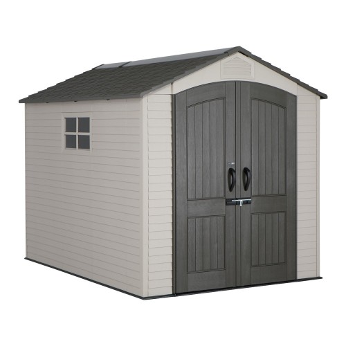 Casetta in Resina 2x3 PVC Esterno Ricovero Porta Attrezzi da Giardino Mobile Box