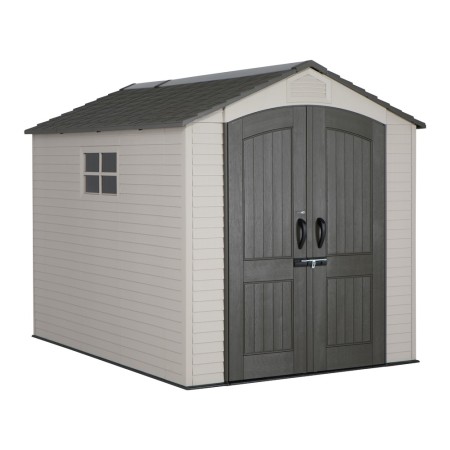 Casetta in Resina 2x3 PVC Esterno Ricovero Porta Attrezzi da Giardino Mobile Box