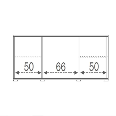 Mobile Madia 2 Ante 4 Cassetti Ossido Grigio Contenitore Buffet Credenza PortaTv