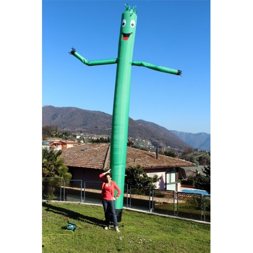 Sky Dancer gonfiabile 6 metri Pubblicita con motore aria Luci Led Telecomando