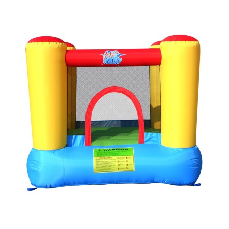 Salterello Top Castello Gonfiabile Giostra Gioco Bambini Pompa soffiante inclusa