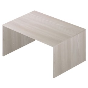 Tavolo Scrivania 120 cm Olmo con Cassettiera 3 Cassetti Chiave Ruote da Ufficio 2