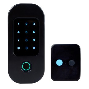 Serratura Elettronica Porta Blindata Motorizzata Impronta Digitale con Codice 2