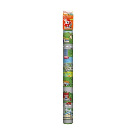 Tappeto per Bambini 173x120 Arrotolabile Macchina Antiscivolo Gioco Cameretta