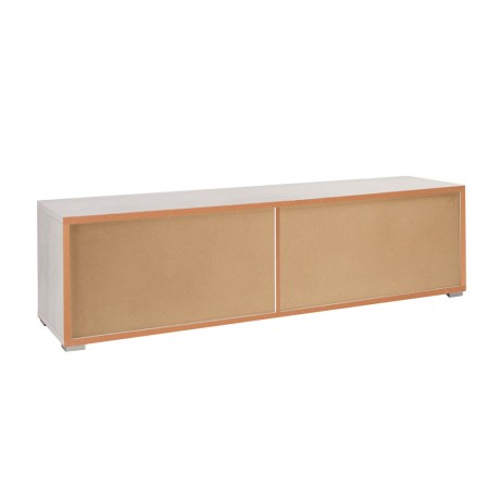 Mobile Moderno Porta TV 180 Ossido Bianco con 4 Cassetti Soggiorno Basso Parete