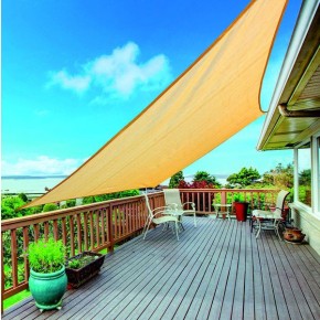 Tenda a Vela 5x5 Quadrata Telo Ombreggiante da Giardino Esterno Sole Parasole