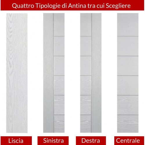 Portoncino due Ante da Esterno Porta Blindata Doppia Anta Portone Ingresso