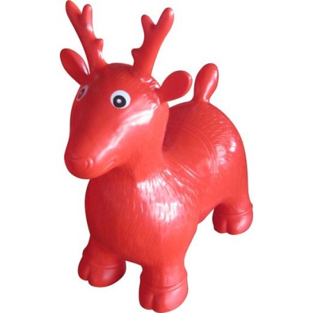 Cavalcabile Gonfiabile Puppy Animaletto Gomma Saltarello Giochi Bimbi No Pompa