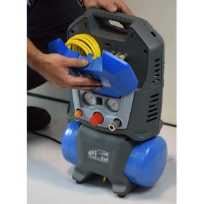 Compresso Aria Portatile Serbatoio da 6 Litri Auto Bicicletta Compatto Elettrico 2