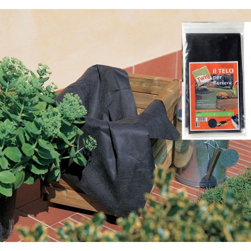 Telo Tessuto in Poliestere 115x168 cm per Interno Fioriera Legno Vaso Giardino