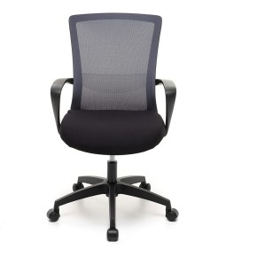 Sedia da Scrivania Seduta Ufficio Grigio con Braccioli Ergonomica con Ruote 2