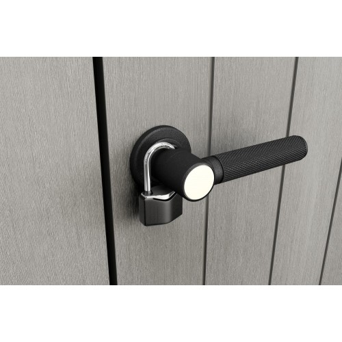Armadio Keter da Giardino Box Esterno Officina Grigio Effetto Legno Patio Resina