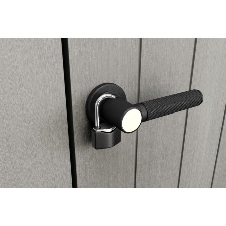 Armadio Keter da Giardino Box Esterno Officina Grigio Effetto Legno Patio Resina