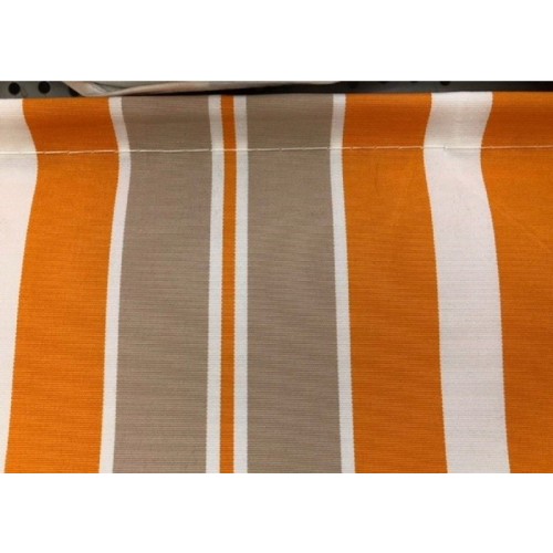 Tenda da Sole a Caduta 300x250 Arancione con Bracci Balcone per Esterno Parasole