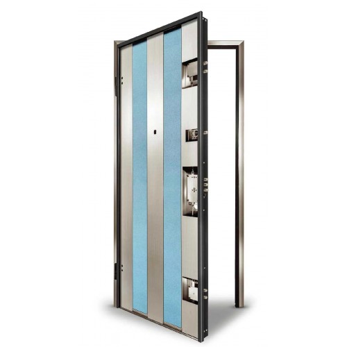 Telaio e Struttura Opzionale per Porta Blindata in Acciaio INOX Aisi 304