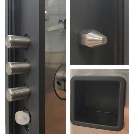 Telaio e Struttura Opzionale per Porta Blindata in Acciaio INOX Aisi 304