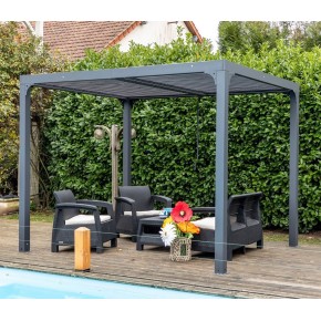Pergola Bioclimatica 3x2.4 in Alluminio Gazebo Pergolato | BricoShop24 2