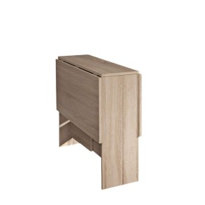 Tavolo a Ribalta Pieghevole in Legno Rovere da Cucina Salvaspazio Moderno Sala 2