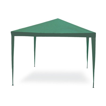 Gazebo Smontabile Verde 3x2 mt Struttura Acciaio Ombra Fiere Mercatini Giardino