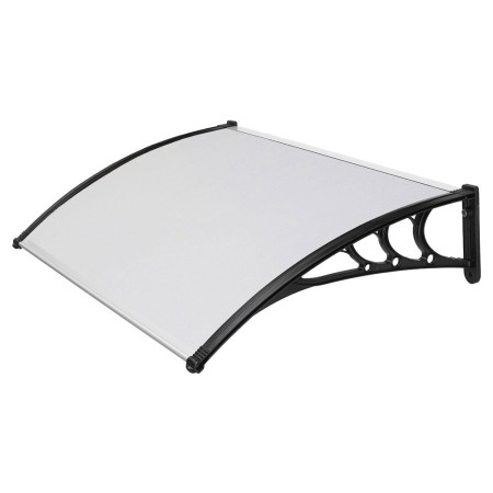Tettoia Copertura 150x100 Pensilina Policarbonato Compatto Satinato Opalino 