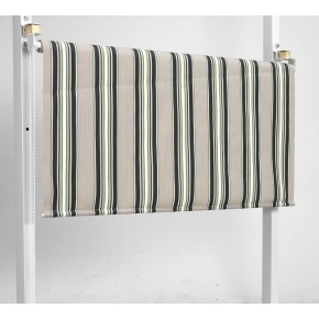 Tenda Sole Caduta 200x250 H Alluminio Attacco Soffitto Terrazzo Riga Verde Rullo