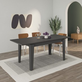 Tavolo da Pranzo Allungabile Estensibile 140 190x80 cm Antracite Cucina 2