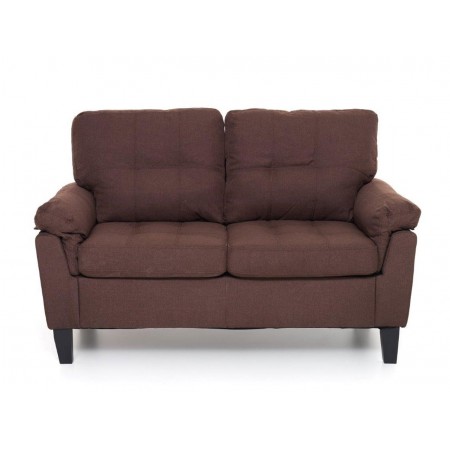 Divanetto Due 2 Posti Imbottito in Tessuto Divano Sofa | Bricoshop24
