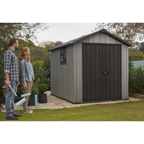 Box in Resina Oakland Casetta Keter 2.2x2.2 con Pavimento Interno