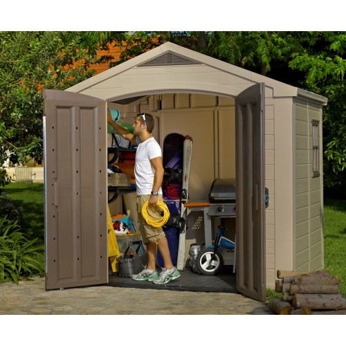 Keter Casetta da Giardino Factor per Attrezzi 257x255 cm