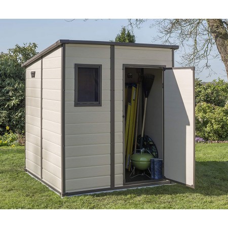 Casetta in Resina Keter Manor Pent 183x185 da Giardino
