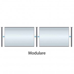 Pensilina 120x80 in Policarbonato Alveolare Trasparente Modulare | BricoShop24 2