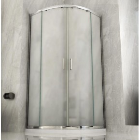 Box Doccia 70x90 Vetro Opaco 80x80 90x90 Semicircolare 6mm Scorrevole 190