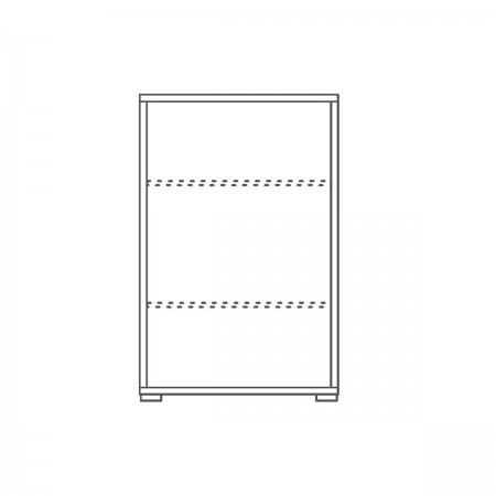 Armadio 2 Ante Ossido Bianco Nero Credenza Multiuso con Ripiani Mobile